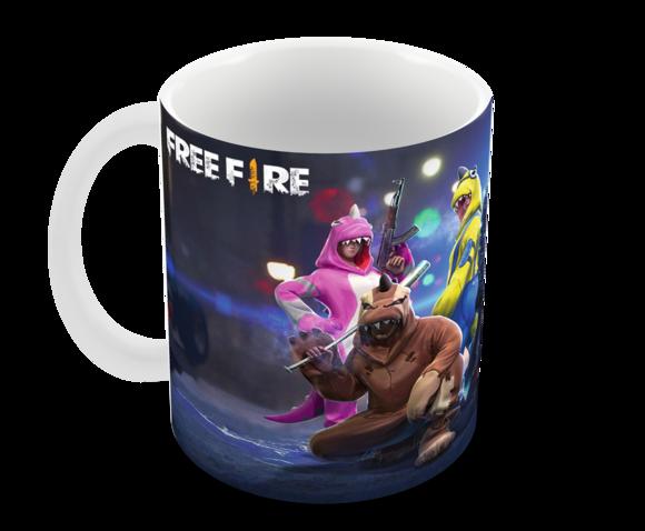 Caneca Polímero Free Fire Personalizada