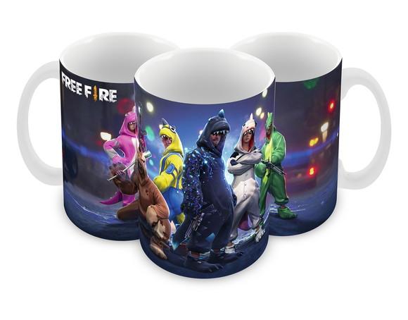 Caneca Polímero Free Fire Personalizada