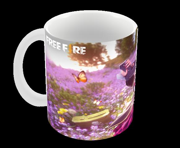 Caneca Polímero Free Fire Personalizada