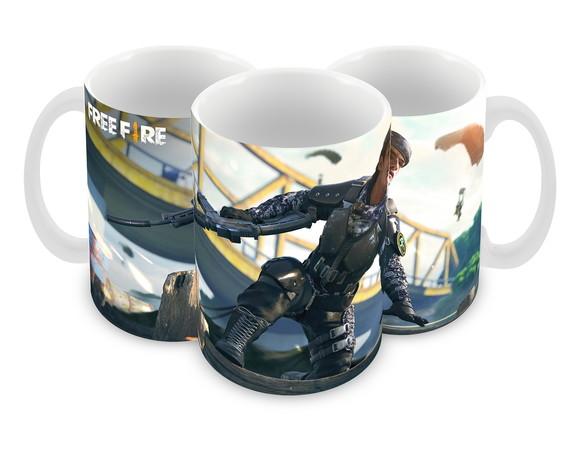 Caneca Polímero Free Fire Personalizada