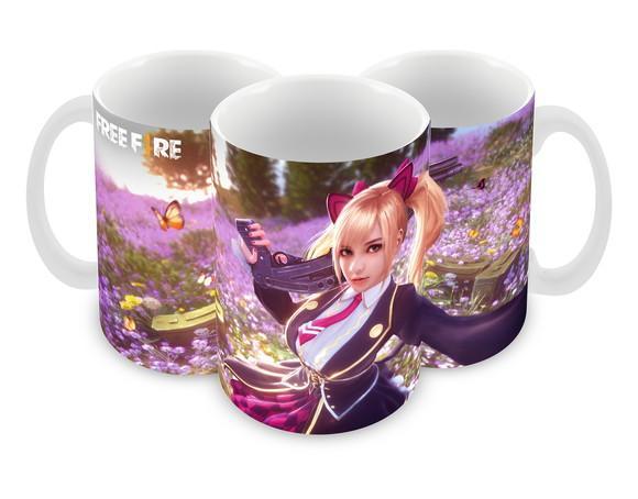 Caneca Polímero Free Fire Personalizada
