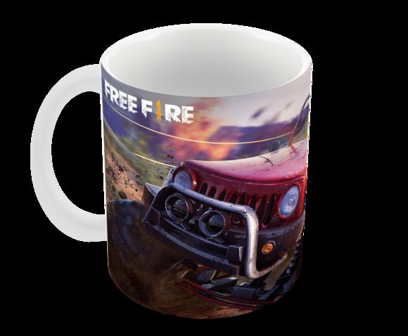 Caneca Polímero Free Fire Personalizada