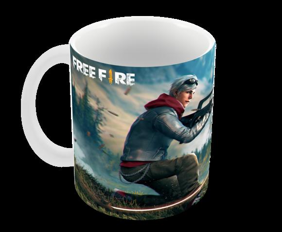 Caneca Polímero Free Fire Personalizada