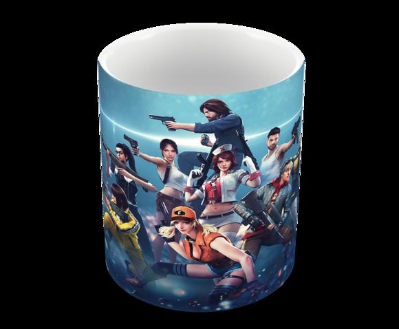 Caneca Polímero Free Fire Personalizada