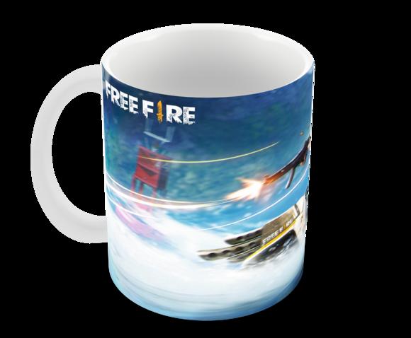 Caneca Polímero Free Fire Personalizada