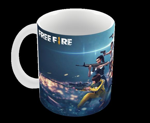 Caneca Polímero Free Fire Personalizada
