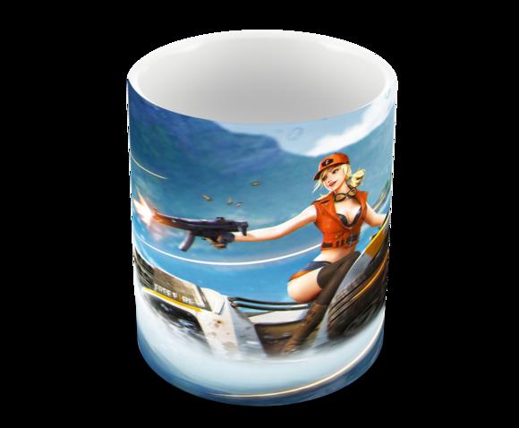 Caneca Polímero Free Fire Personalizada