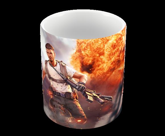 Caneca Polímero Free Fire Personalizada
