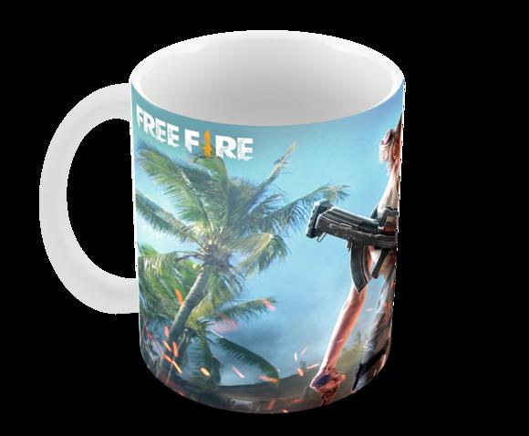 Caneca Polímero Free Fire Personalizada
