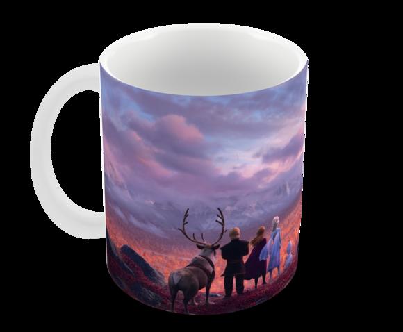 Caneca Polímero Frozen 2 Personalizada