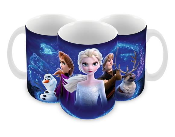 Caneca Polímero Frozen 2 Personalizada