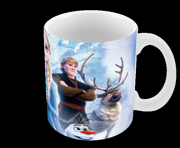 Caneca Polímero Frozen 2 Personalizada