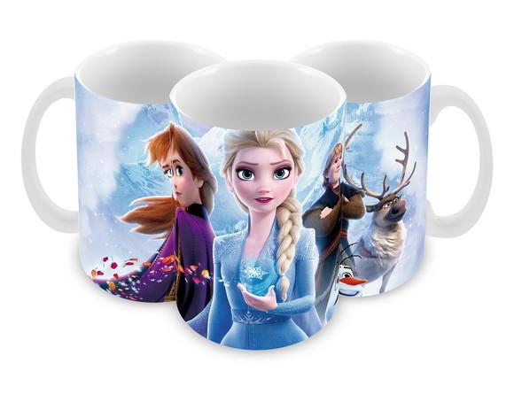 Caneca Polímero Frozen 2 Personalizada