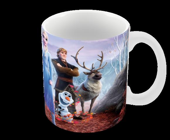 Caneca Polímero Frozen 2 Personalizada