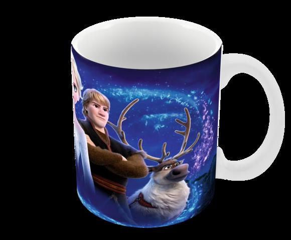 Caneca Polímero Frozen 2 Personalizada