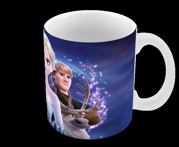 Caneca Polímero Frozen 2 Personalizada