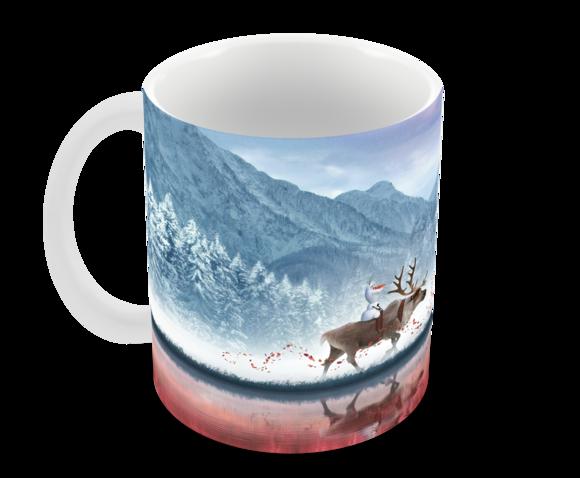 Caneca Polímero Frozen 2 Personalizada