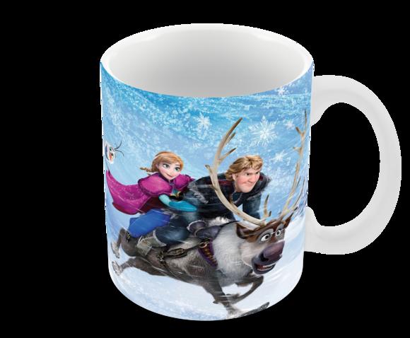 Caneca Polímero Frozen Personalizada