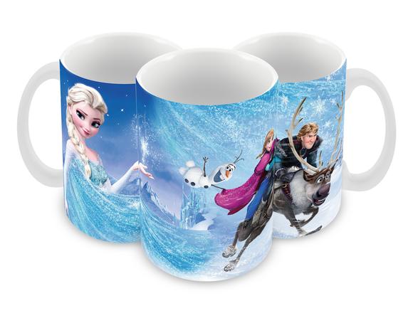 Caneca Polímero Frozen Personalizada