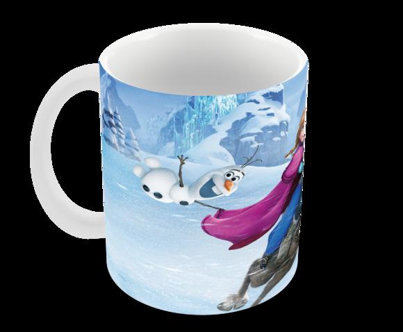 Caneca Polímero Frozen Personalizada