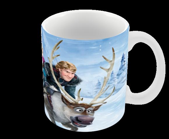 Caneca Polímero Frozen Personalizada