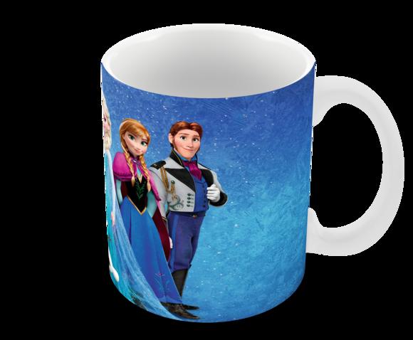 Caneca Polímero Frozen Personalizada