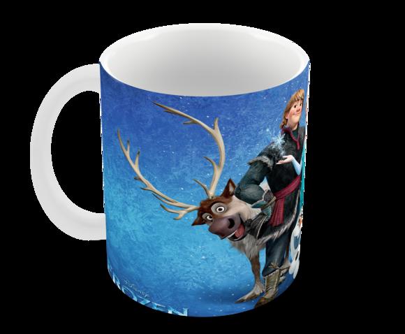 Caneca Polímero Frozen Personalizada