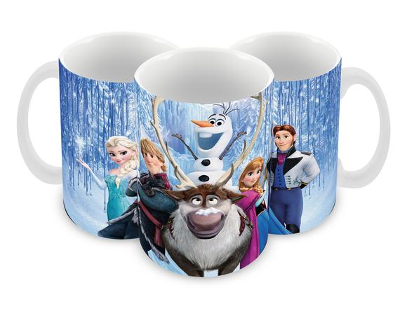 Caneca Polímero Frozen Personalizada