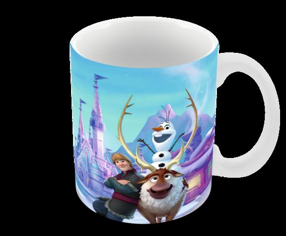 Caneca Polímero Frozen Personalizada