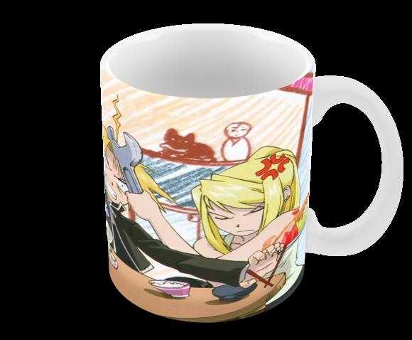 Caneca Polímero Fullmetal Alchemist Personalizada