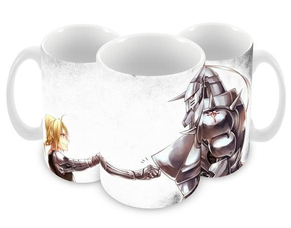 Caneca Polímero Fullmetal Alchemist Personalizada