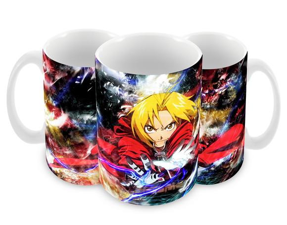 Caneca Polímero Fullmetal Alchemist Personalizada