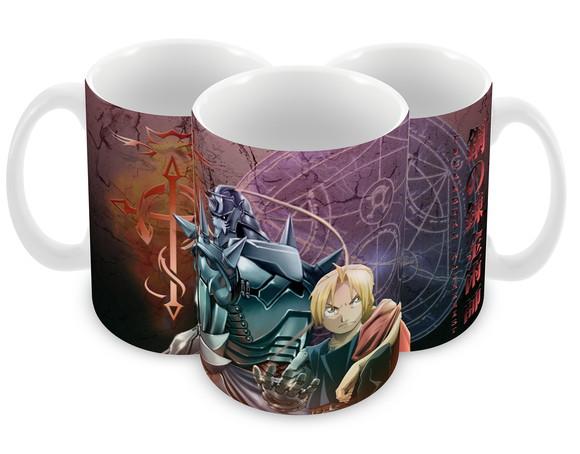 Caneca Polímero Fullmetal Alchemist Personalizada