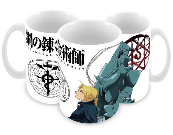 Caneca Polímero Fullmetal Alchemist Personalizada