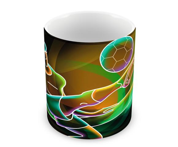 Caneca Polímero Futebol Personalizada