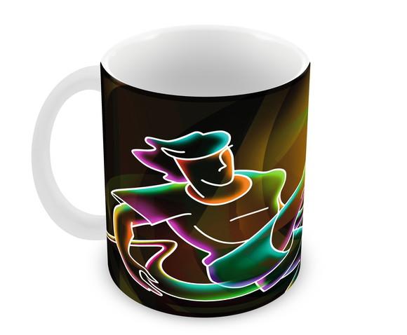 Caneca Polímero Futebol Personalizada
