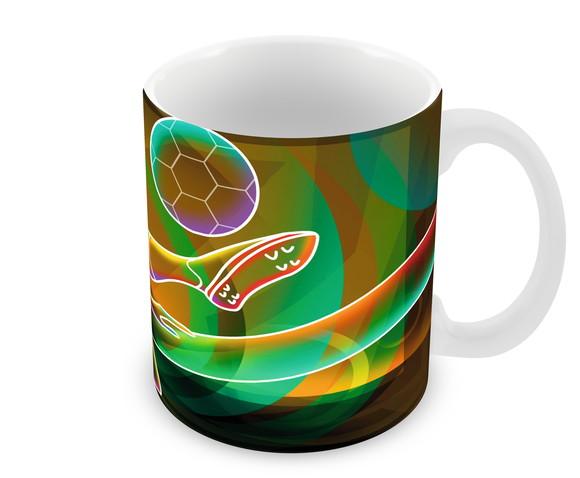 Caneca Polímero Futebol Personalizada