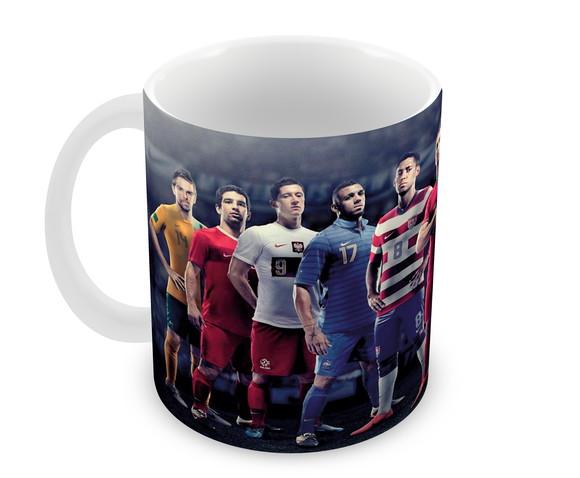 Caneca Polímero Futebol Personalizada