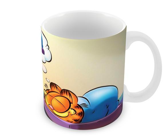 Caneca Polímero Garfield Personalizada