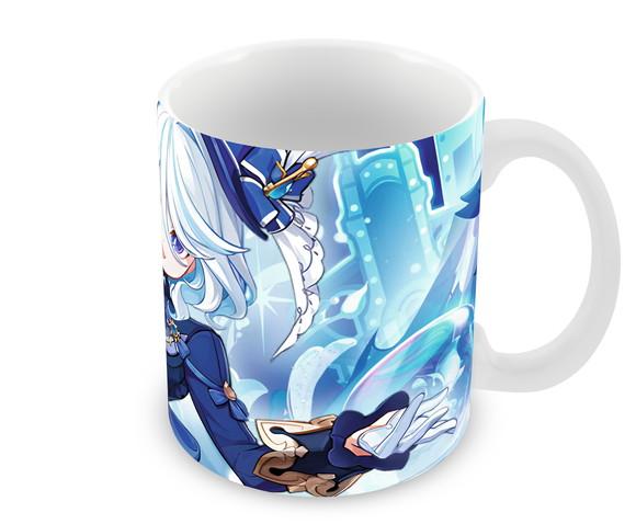 Caneca Polímero Genshin Impact Furina Personalizada