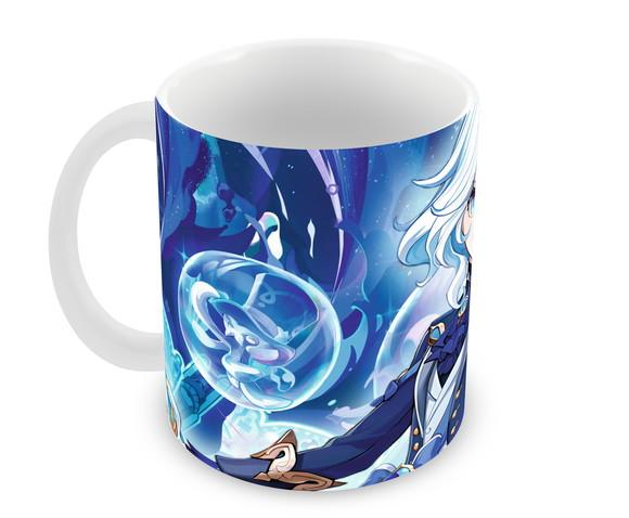 Caneca Polímero Genshin Impact Furina Personalizada