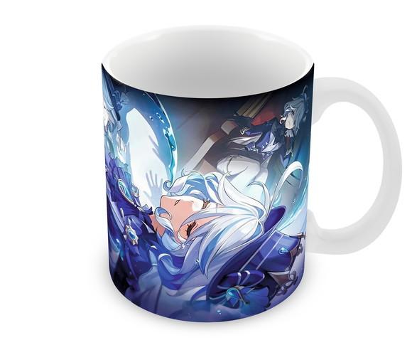 Caneca Polímero Genshin Impact Furina Personalizada