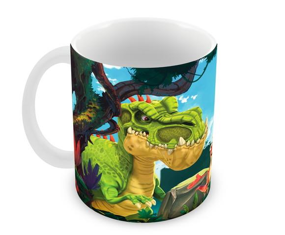 Caneca Polímero Gigantossauro Personalizada