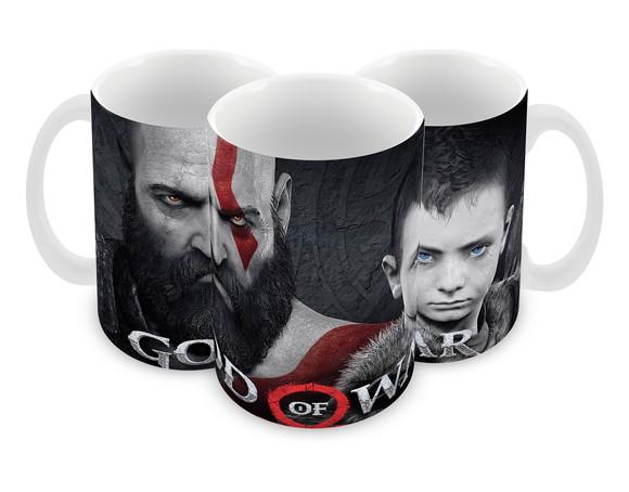 Caneca Polímero God Of War Personalizada