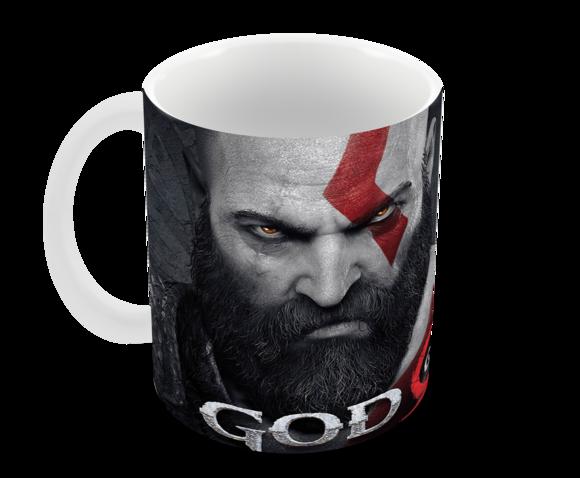 Caneca Polímero God Of War Personalizada