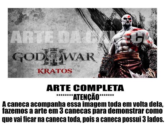 Caneca Polímero God Of War Personalizada