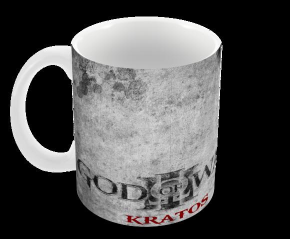 Caneca Polímero God Of War Personalizada