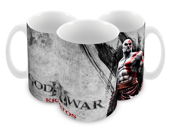 Caneca Polímero God Of War Personalizada