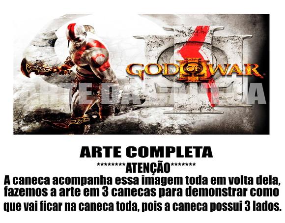 Caneca Polímero God Of War Personalizada