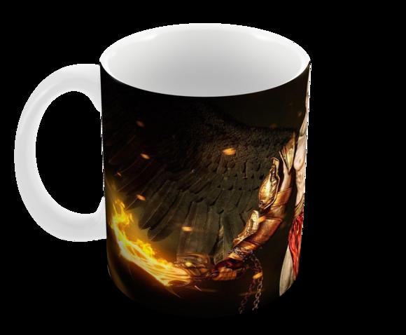 Caneca Polímero God Of War Personalizada